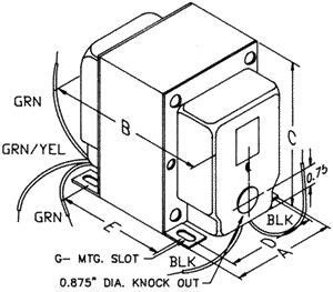 "X" Mount Drawing